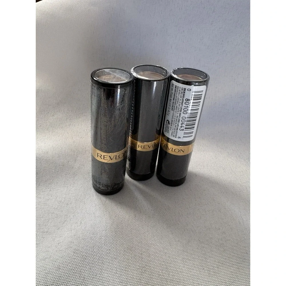 NEW Revlon Super Lustrous Lipstick 525 Wine With Everything Creme 3 Pack Sealed